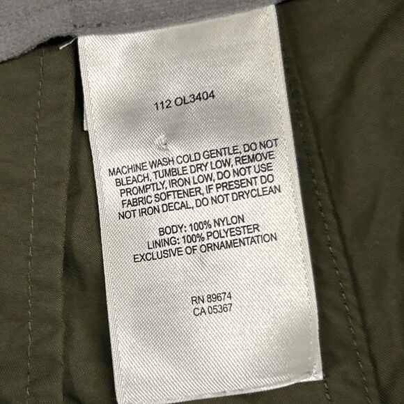 Mountain Hardwear Shorts Womens 8 Green Ramesa Nylon Hiking outdoor Pockets - Picture 4 of 6